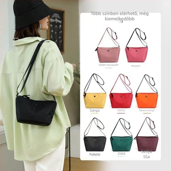 Női Dumpling Bag — városi minimalist stílus, Oxford anyag, poliészter bélés, mindennapi használatra