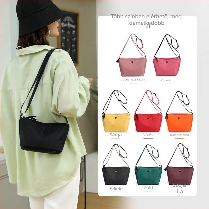 Női Dumpling Bag — városi minimalist stílus, Oxford anyag, poliészter bélés, mindennapi használatra