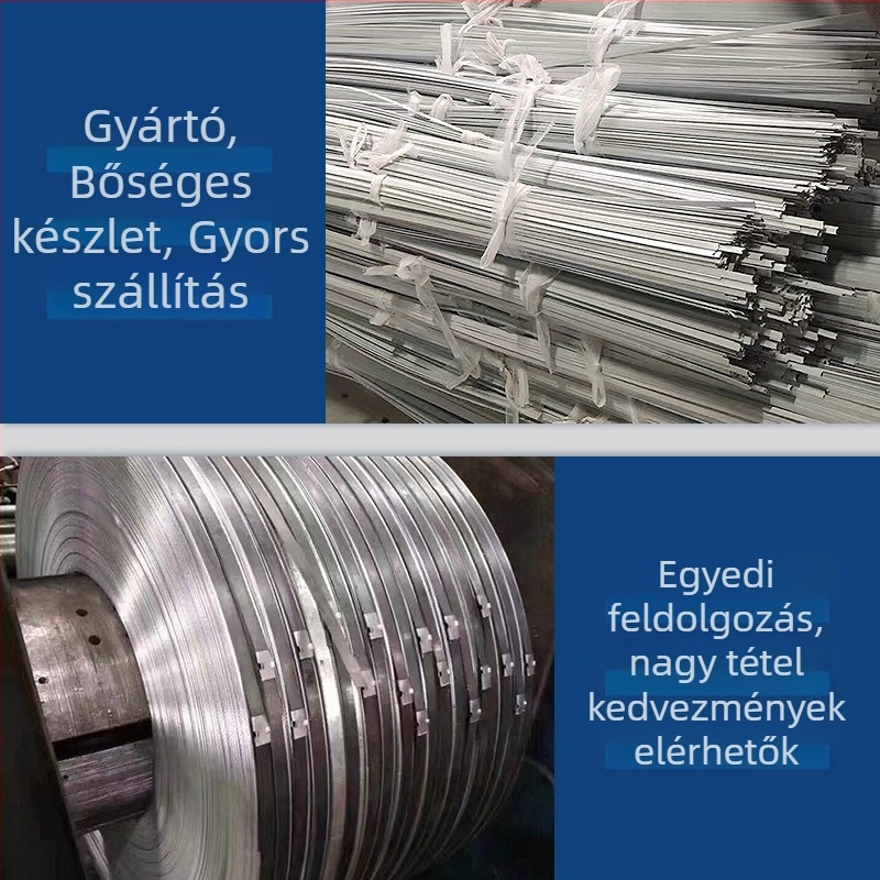 Corset-bonning acéldrótból, halcsont típusú, vágásra hajlítható, menyasszonyi ruhához, 6–12 mm szélesség