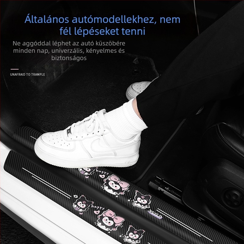 Cartoon carbon fiber threshold bar – BOSIVPWSSY, Anyag: karbon, Típus: Threshold bar, Modell: Cartoon carbon fiber threshold bar, Alkalmas: General