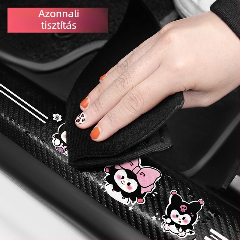 Cartoon carbon fiber threshold bar – BOSIVPWSSY, Anyag: karbon, Típus: Threshold bar, Modell: Cartoon carbon fiber threshold bar, Alkalmas: General