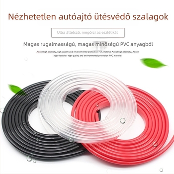 PVC ajtóélvédő szalag, ütközés elleni, modell AA, általános használatra