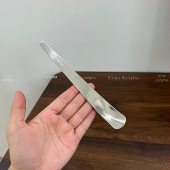 304 rozsdamentes acél hosszú nyelű desszerteskanál, modern minimalist design joghurthoz, fagylalthoz és kávé keveréséhez
