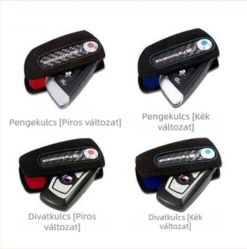 BMW velúr kulcstartó – kompatibilis a 3-as, 5-ös, 1-es, 7-es, GT, 6-os sorozattal, X3, X4