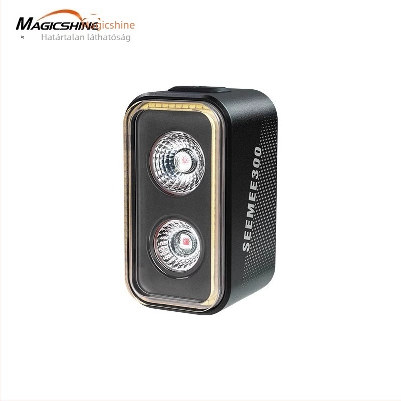 Mai Jiexun USB töltésű hátsó lámpa országúti és mountain bike-hoz intelligens érzékelővel és riasztó fénnyel