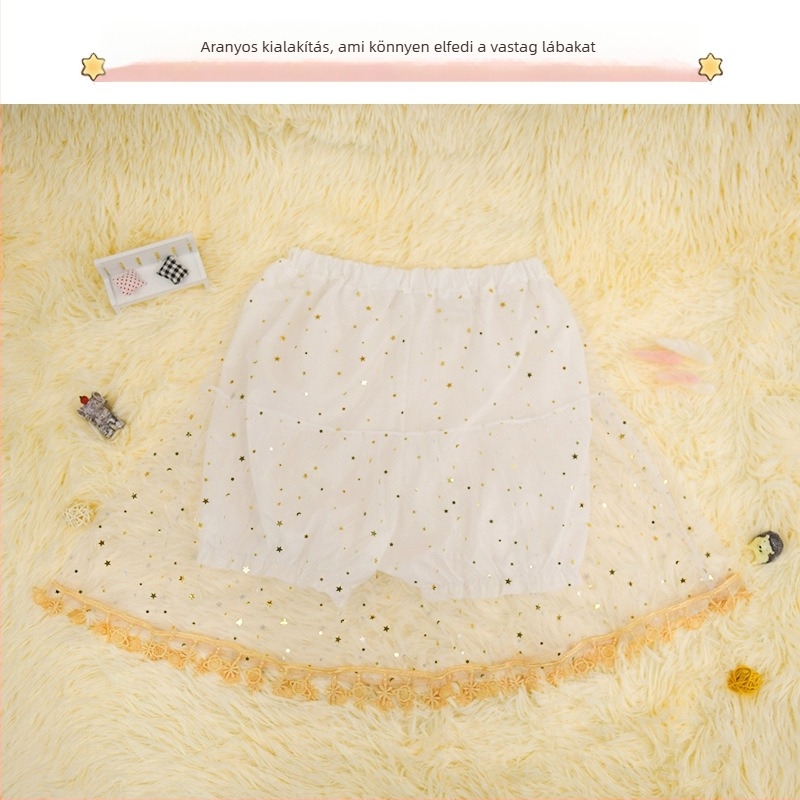 Hálós anyagú culottek, egyrészes nadrág, 95%+ poliészter, Slim fit mikro-elasztikussal, laza sziluetttel, Huixin márka, GSM 100, tavasz 2022