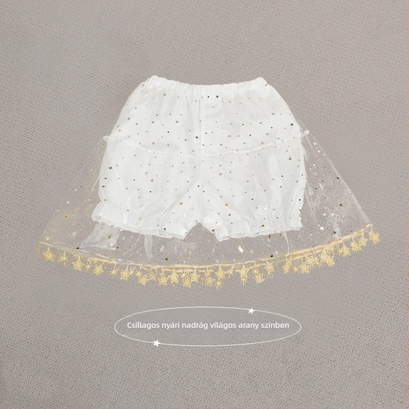 Hálós anyagú culottek, egyrészes nadrág, 95%+ poliészter, Slim fit mikro-elasztikussal, laza sziluetttel, Huixin márka, GSM 100, tavasz 2022