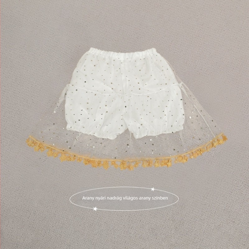 Hálós anyagú culottek, egyrészes nadrág, 95%+ poliészter, Slim fit mikro-elasztikussal, laza sziluetttel, Huixin márka, GSM 100, tavasz 2022