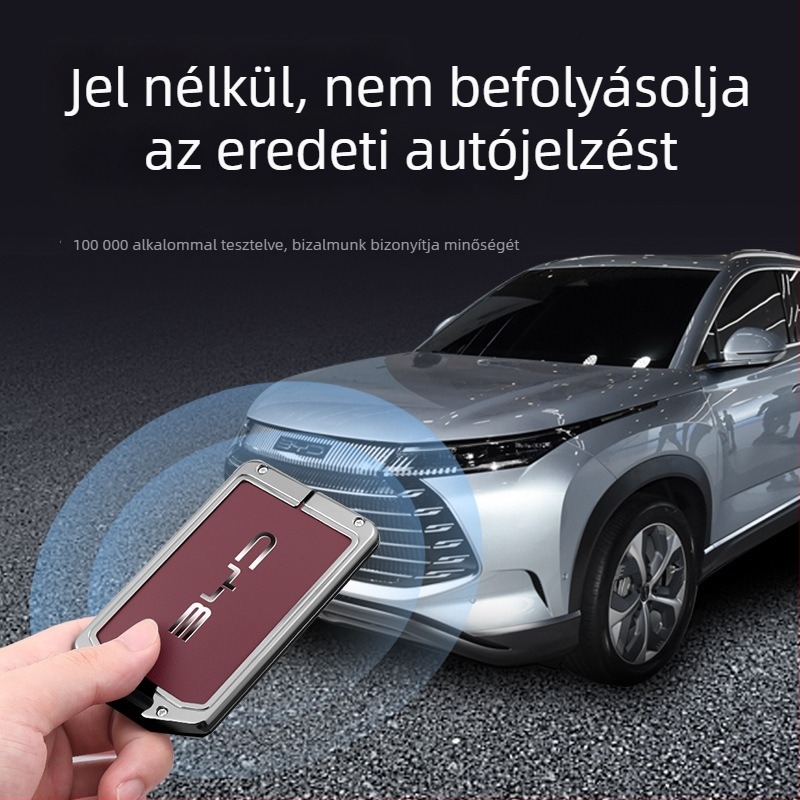 BYD kulcskártya tok, cinkötvözet, univerzális, üzleti stílus (Brand: Charming)