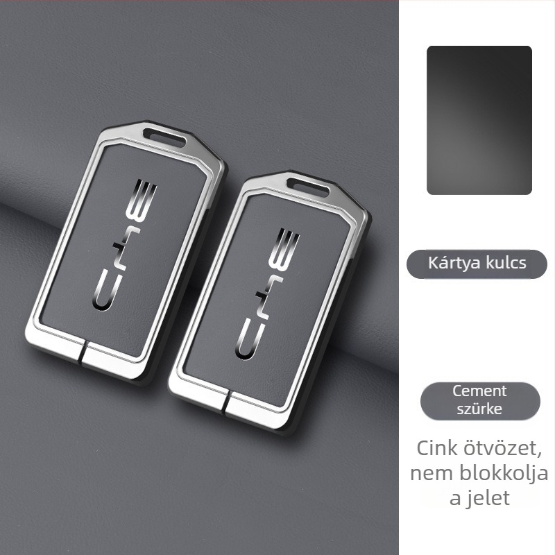 BYD kulcskártya tok, cinkötvözet, univerzális, üzleti stílus (Brand: Charming)