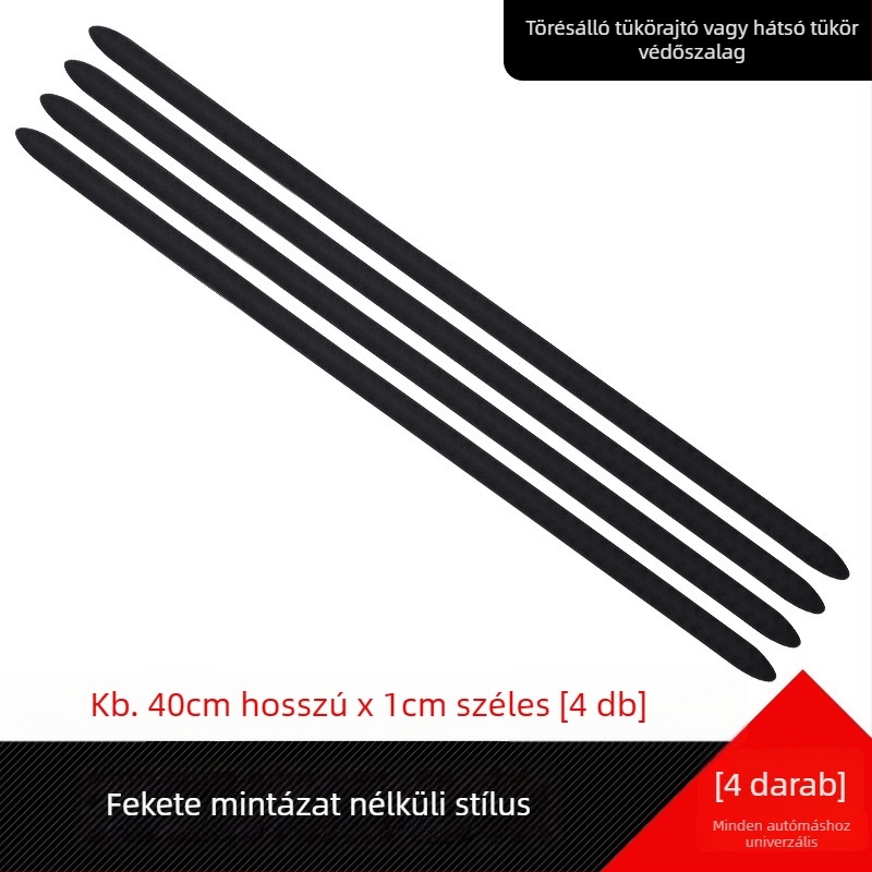 ütközésgátló ajtóvédő szalag, latex, kiterjesztett modell, univerzális alkalmazás