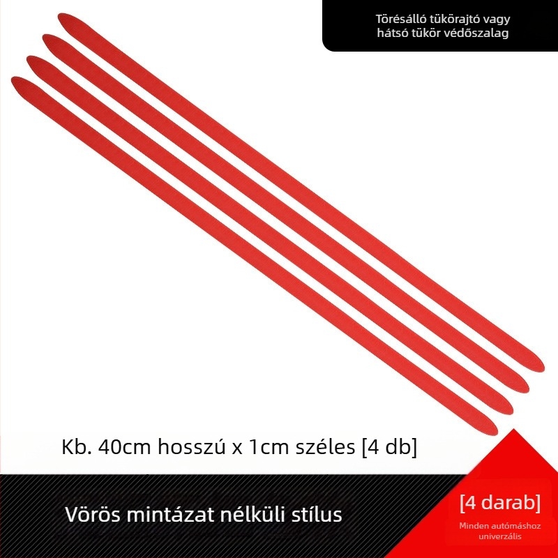 ütközésgátló ajtóvédő szalag, latex, kiterjesztett modell, univerzális alkalmazás
