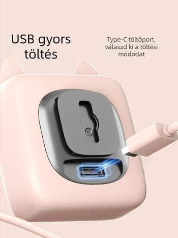 Kapvoe okos hátsó fény kerékpárhoz — USB-C töltés, 400 mAh akkumulátor, csattal történő rögzítés, éjszakai kerékpározáshoz