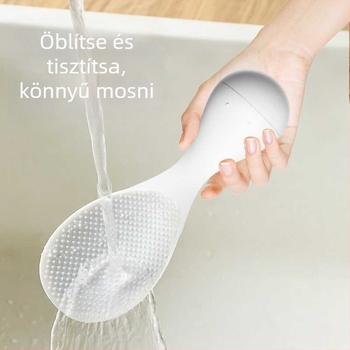 Roly-poly rizskanál – műanyag, modell Roly-poly rice spoon, márka Xinran daily necessities, modern minimalist design