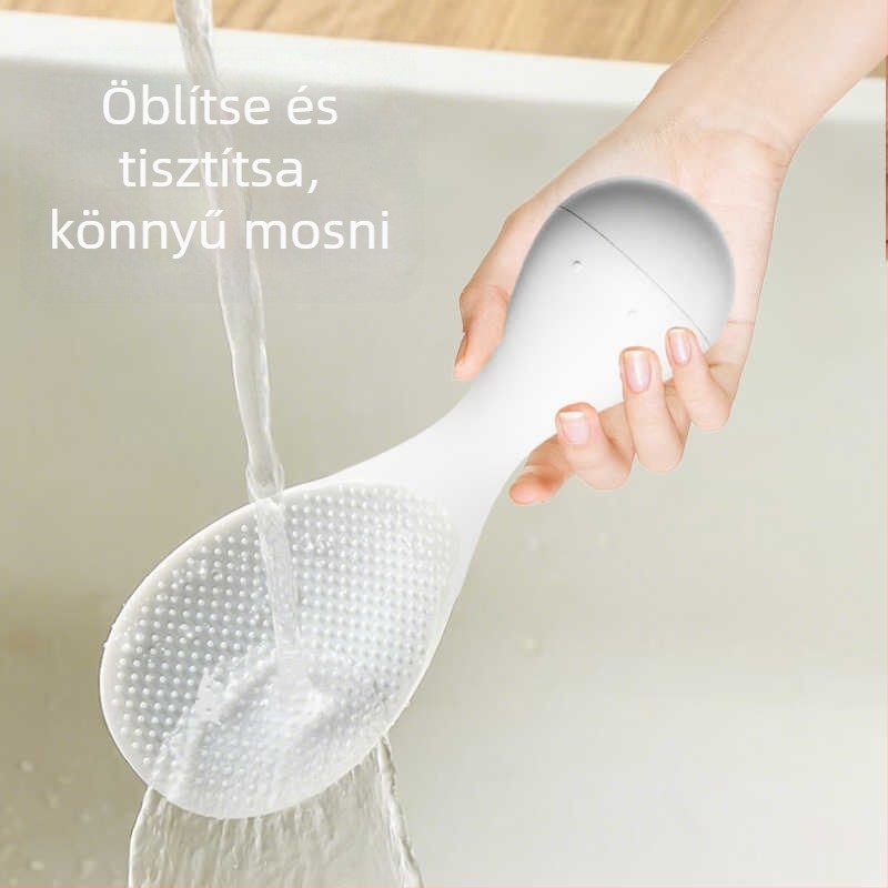 Roly-poly rizskanál – műanyag, modell Roly-poly rice spoon, márka Xinran daily necessities, modern minimalist design