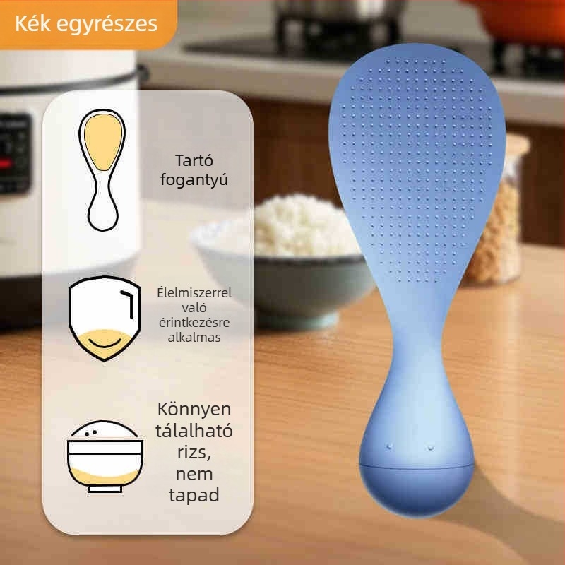 Roly-poly rizskanál – műanyag, modell Roly-poly rice spoon, márka Xinran daily necessities, modern minimalist design