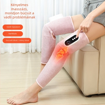 Vádli masszírozó, vezeték nélküli és hordozható, több üzemmódú légnyomásos masszázs, vibráció, infravörös melegítés és forró kompresszió