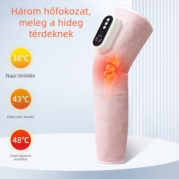 Vádli masszírozó, vezeték nélküli és hordozható, több üzemmódú légnyomásos masszázs, vibráció, infravörös melegítés és forró kompresszió