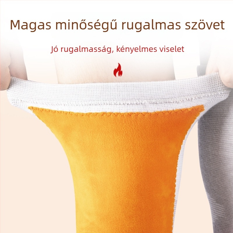 Térdvédő fleece belsővel, poliészter anyag, vastag melegítés, univerzális felhasználás, térdvédelem