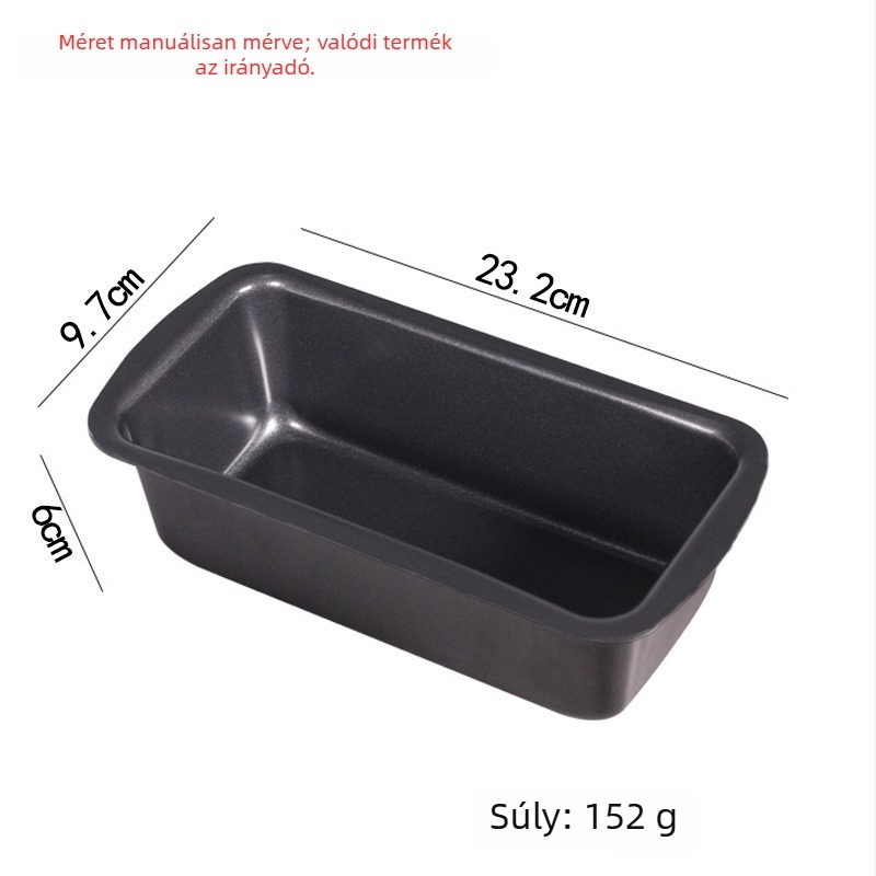 Elegant Baking Szénacél, tapadásmentes kenyérsütőforma