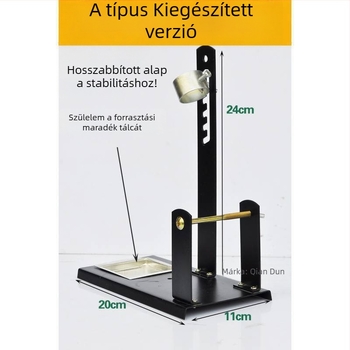 T12 forrasztóállvány, többfunkciós ónvezető tartó, rögzített forrasztóállvány