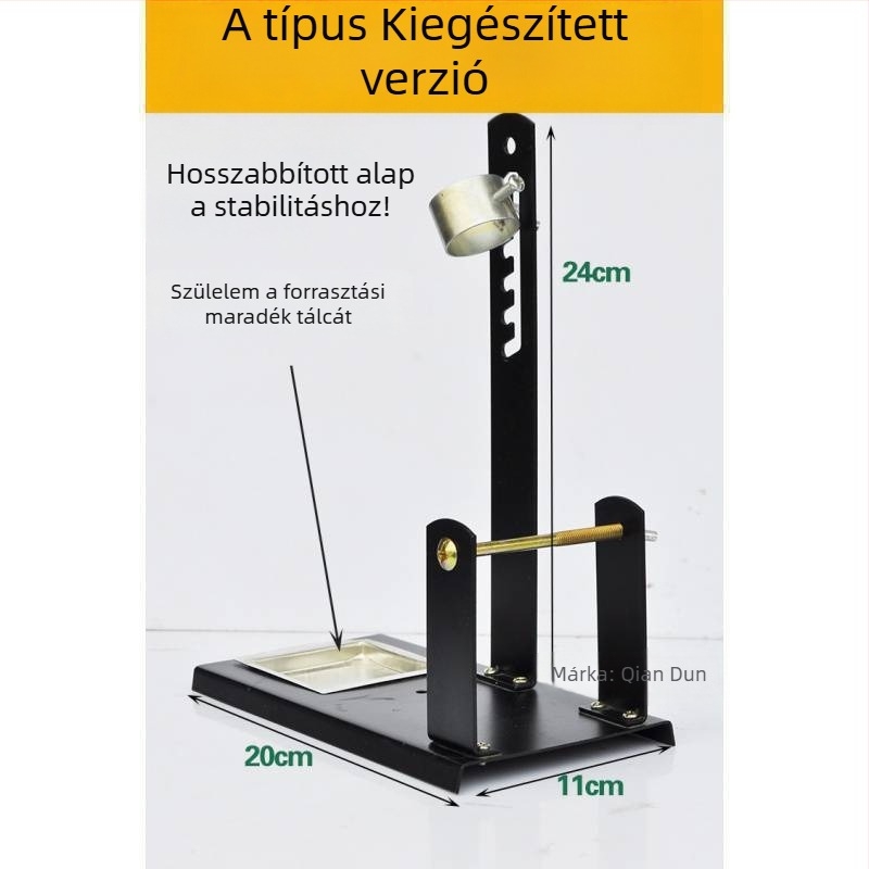 T12 forrasztóállvány, többfunkciós ónvezető tartó, rögzített forrasztóállvány