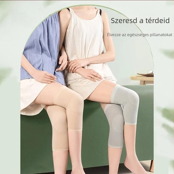 Térdvédők – bambuszszén rost, spandex, felnőtteknek, hegymászás