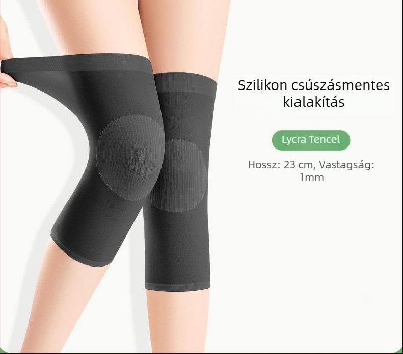 Térdvédők – bambuszszén rost, spandex, felnőtteknek, hegymászás