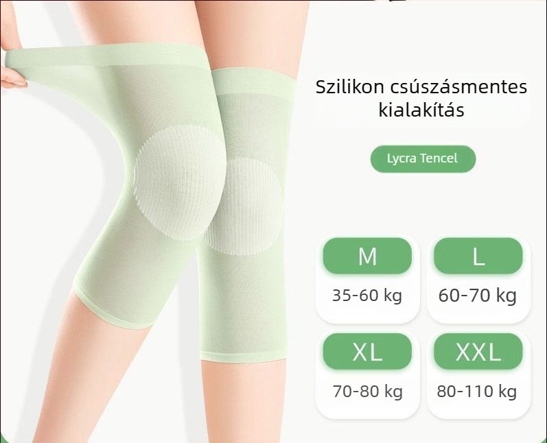 Térdvédők – bambuszszén rost, spandex, felnőtteknek, hegymászás