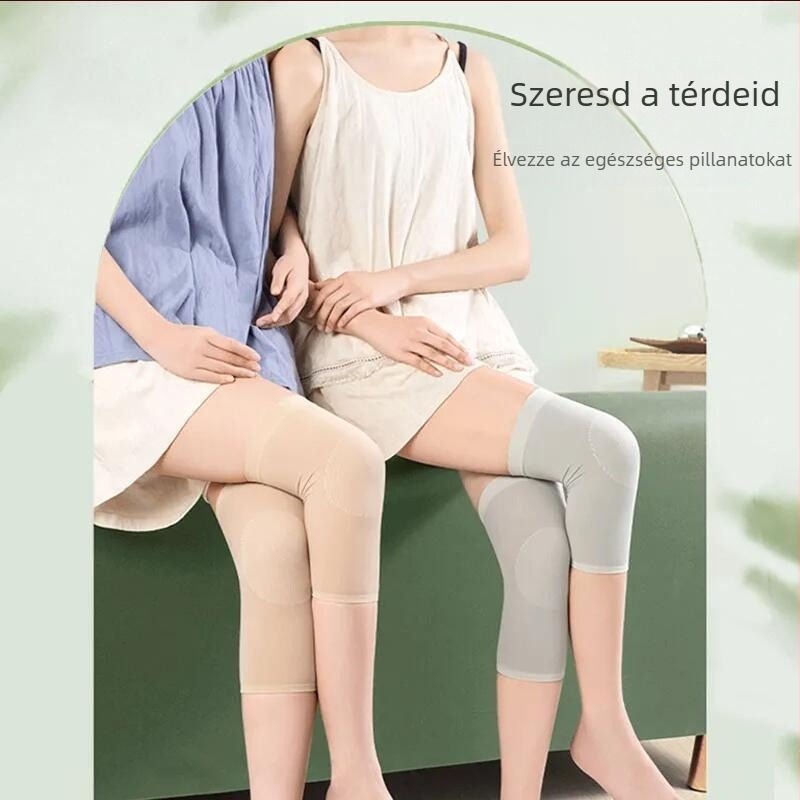 Térdvédők – bambuszszén rost, spandex, felnőtteknek, hegymászás