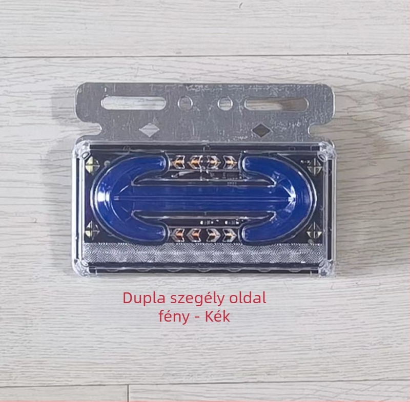 Autó/Kamion oldalsó LED világítás — 7.2W, 24V, LED fényforrás, 2700K, modell: kettős rögzítés
