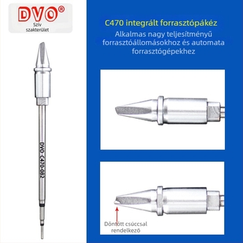 DVO C470 forrasztófej ferde csúccsal, C470 sorozat