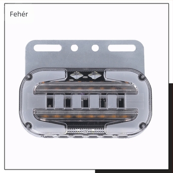 Kamion LED oldalsó és hátsó lámpa, 24V, fényvezető kialakítás, általános kompatibilitás