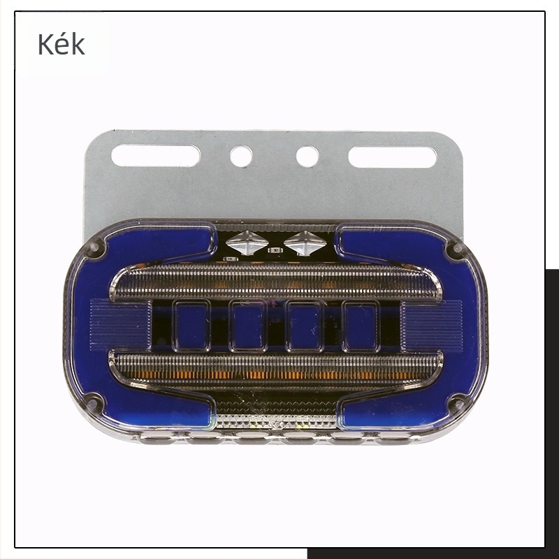 Kamion LED oldalsó és hátsó lámpa, 24V, fényvezető kialakítás, általános kompatibilitás