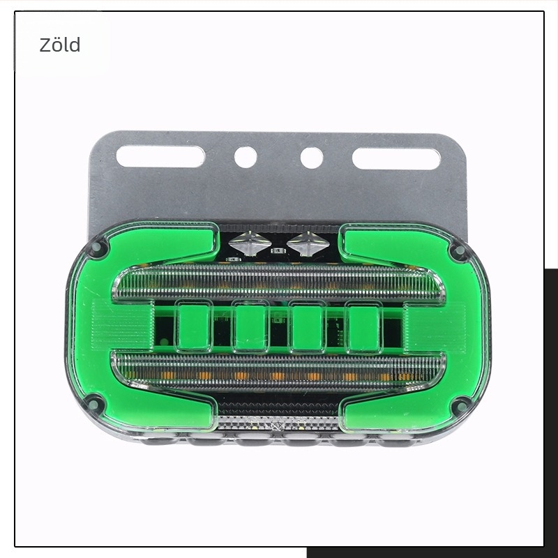 Kamion LED oldalsó és hátsó lámpa, 24V, fényvezető kialakítás, általános kompatibilitás