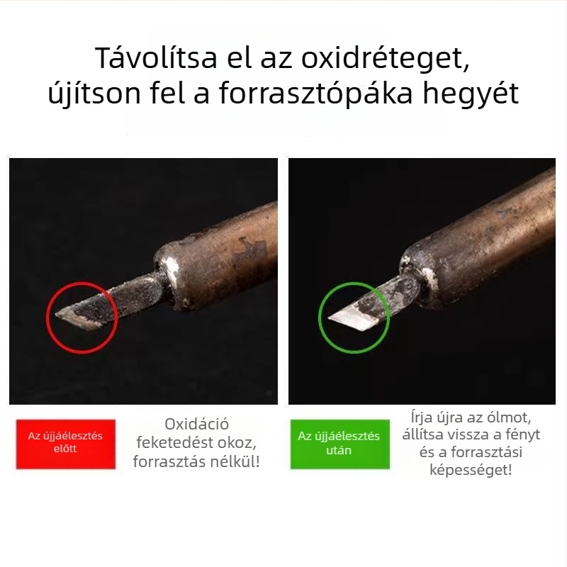 Forrasztópáka csúcs javító paszta – felélesztő tisztító az oxidáció eltávolításához, márka Chenzhou Island