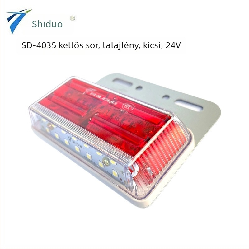 Sd-4035 LED oldalsó világítás teherautókhoz – 8W, 24V, Műanyag, Univerzális kompatibilitás