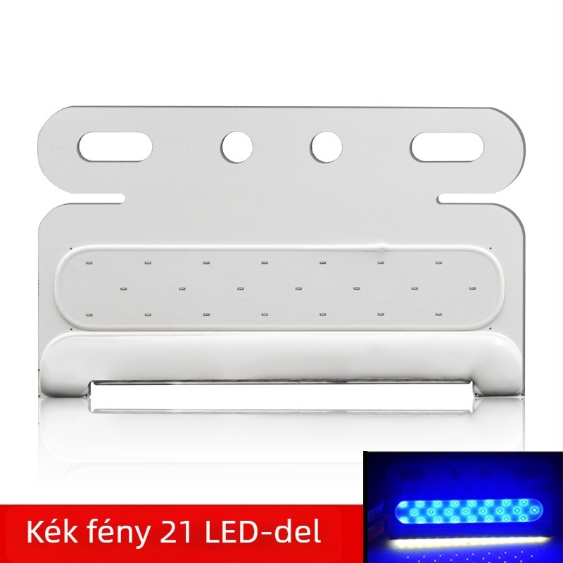 24V-os COB LED oldalsó világítás járművekhez, IP67 vízálló, 8W, alumínium ötvözet alap, élettartam 30 000 óra