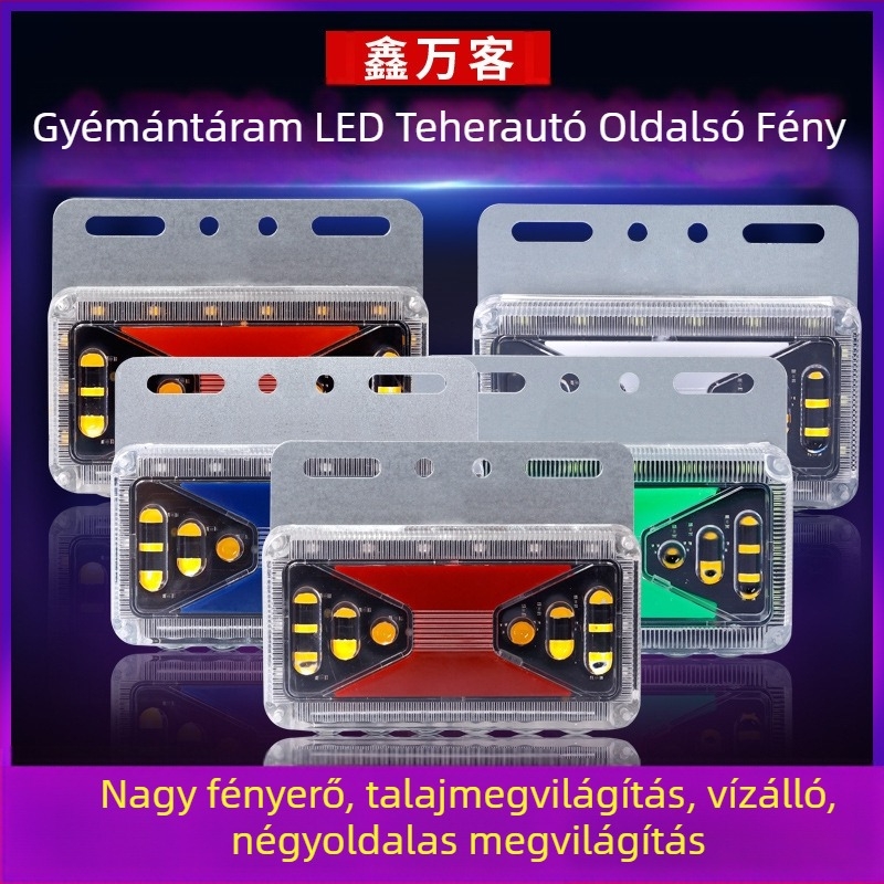 Vízálló oldalsó lámpa (Minta: Waterproof side lamp; Kompatibilis modell: Vans; Alkalmazás: Alkalmazható)