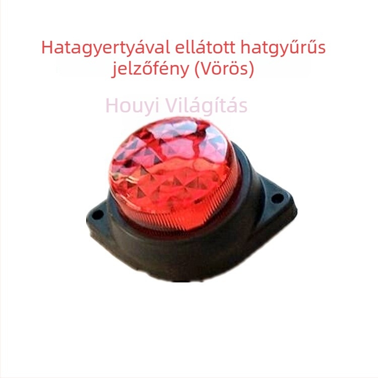 LED oldalsó világítás, 4W, 12-24V, 250 lm, nehéz teherautók és autók számára