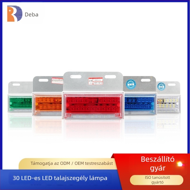 Kamion LED oldalsó lámpa, vízálló, 24V, DB-3075, 50 000 óra, 1000–6000K