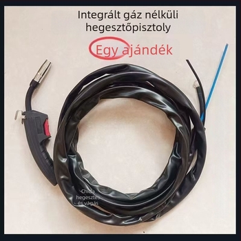 Gáz nélküli MIG hegesztőpisztoly, 3,5 m, 220 V, 14AK gyorscsatlakozó, hordozható