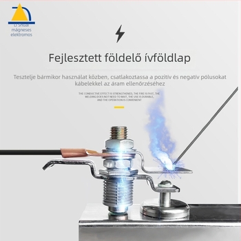 Mágneses hegesztési földelő csipesz MWGC1-200F3Q, Li Shuai; NdFeB anyag; MWGC1 sorozat; 200A hegesztési áram; 30 kg maxim húzóerő