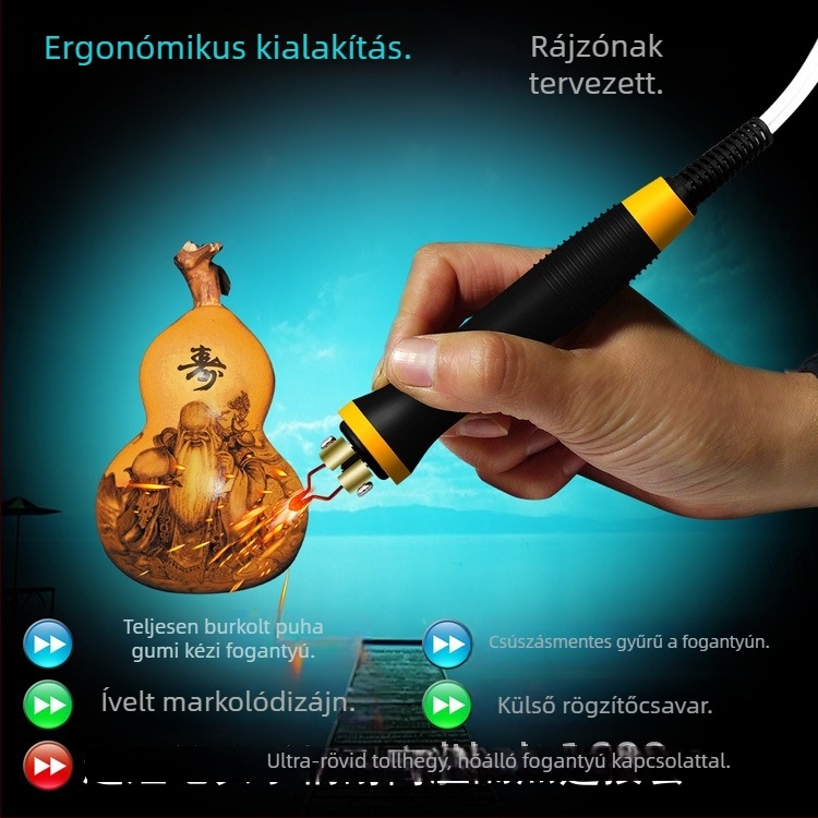 LH50 pyrográf toll, elektromos vas test, Pengjia márka, pyrograváláshoz