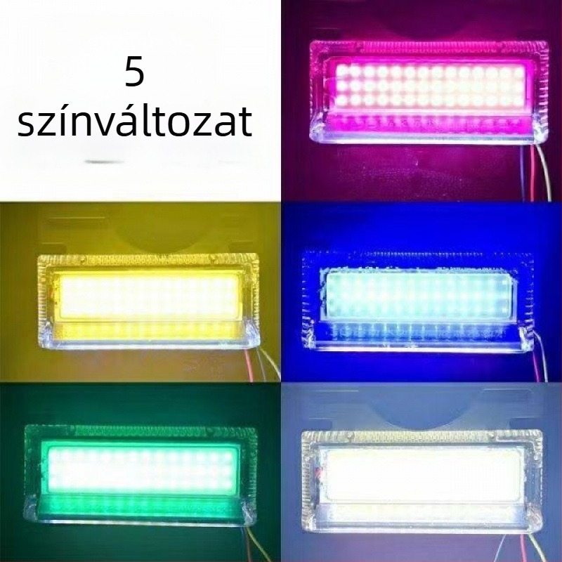 Kamion COB élvény – 12V/24V, IP68 vízálló COB LED, padlóra szerelt élvilágítás