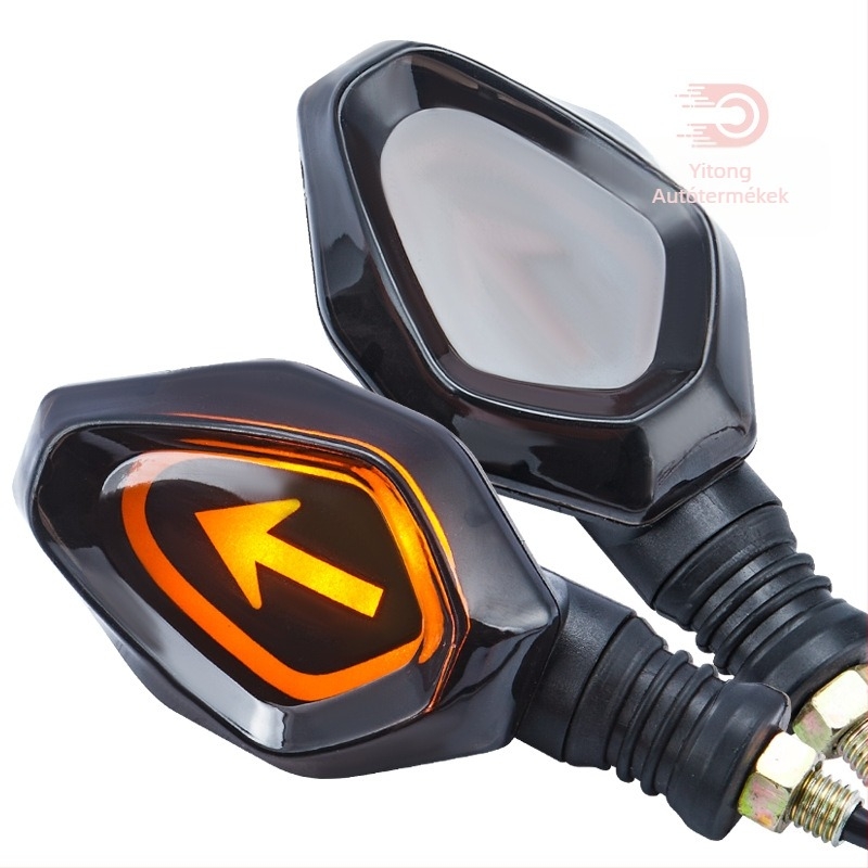 Univerzális LED irányjelző fény elektromos járművekhez, triciklikhez és motorkerékpárokhoz, kompatibilis 12V/48V/60V/72V