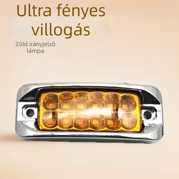 Kamion oldalsó LED lámpák, IP65, 12-24V, 50 000 óra élettartam, univerzális kompatibilitás