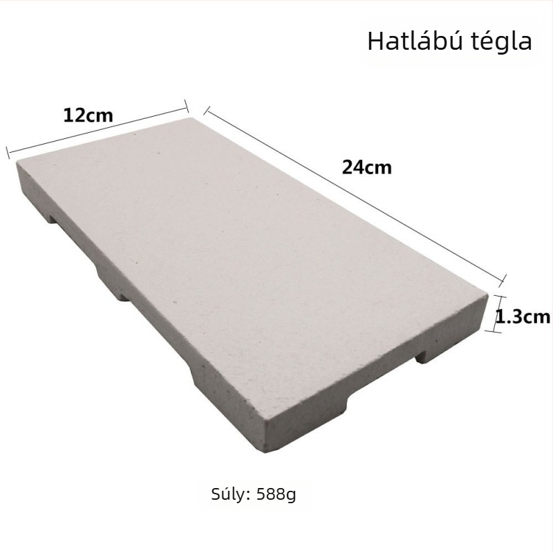 Tűzálló téglák ékszerhegesztéshez kvarc cellás hőszigetelő lemezzel (CNSTZBC; 6 lábú tégla HXF3305-96; 4 lábú tégla HXF3305-65; Eredet CN)