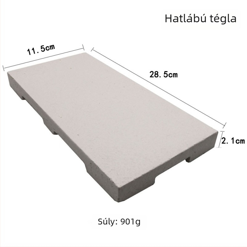 Tűzálló téglák ékszerhegesztéshez kvarc cellás hőszigetelő lemezzel (CNSTZBC; 6 lábú tégla HXF3305-96; 4 lábú tégla HXF3305-65; Eredet CN)