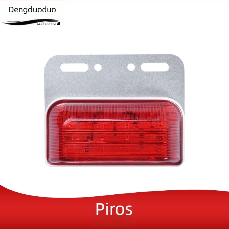 LED oldalsó fény teherautókhoz, műanyag ház, 5W, 24V, alkalmas utánfutókhoz/furgonokhoz/teherautókhoz